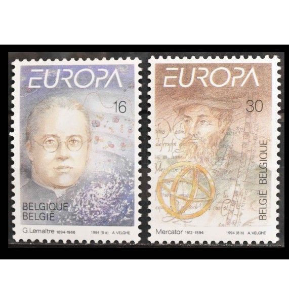 Бельгия 1994 г. "Европа: Открытия и изобретения"