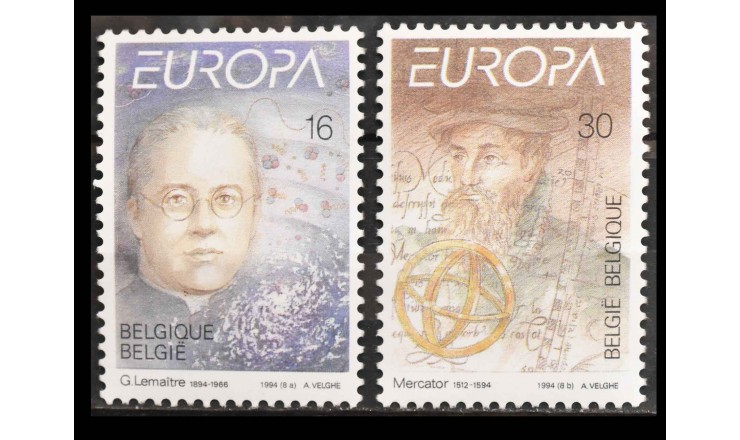 Бельгия 1994 г. "Европа: Открытия и изобретения"