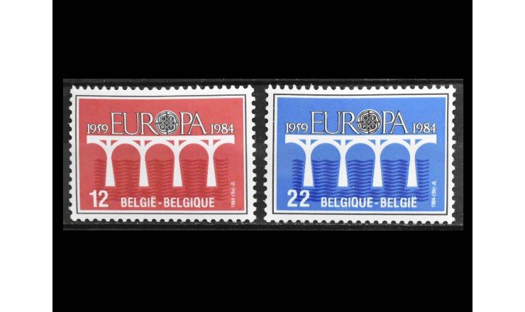 Бельгия 1984 г. "25-летие C.E.P.T"