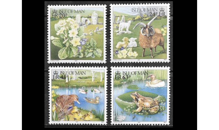 Остров Мэн 1997 г. "Весна на острове Мэн"
