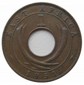 Британская Восточная Африка 1 цент 1951 г. KN
