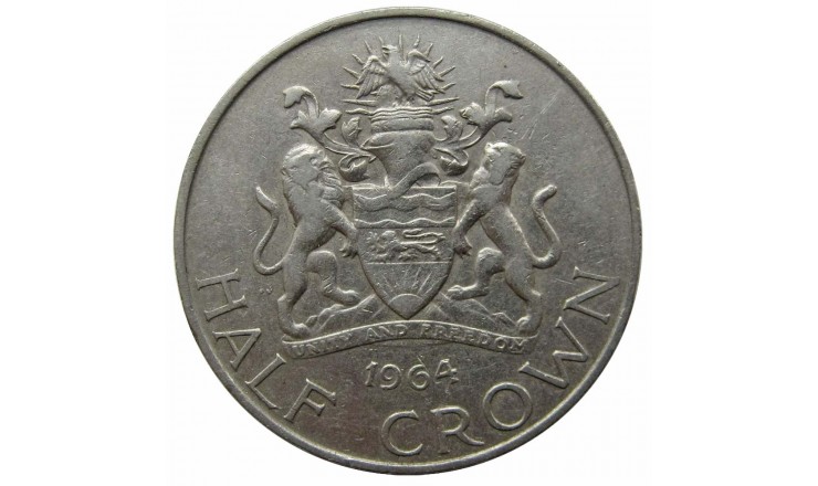 Малави 1/2 кроны 1964 г.