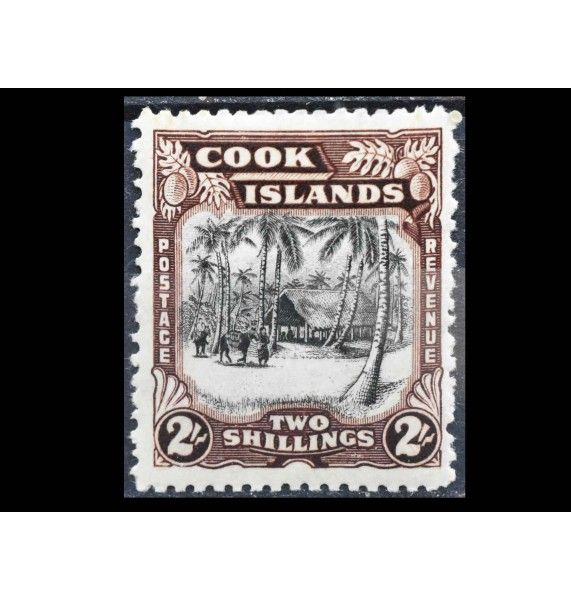 Острова Кука 1944/46 г. "Пейзажи" Острова Кука 1944/46 г. "Пейзажи"