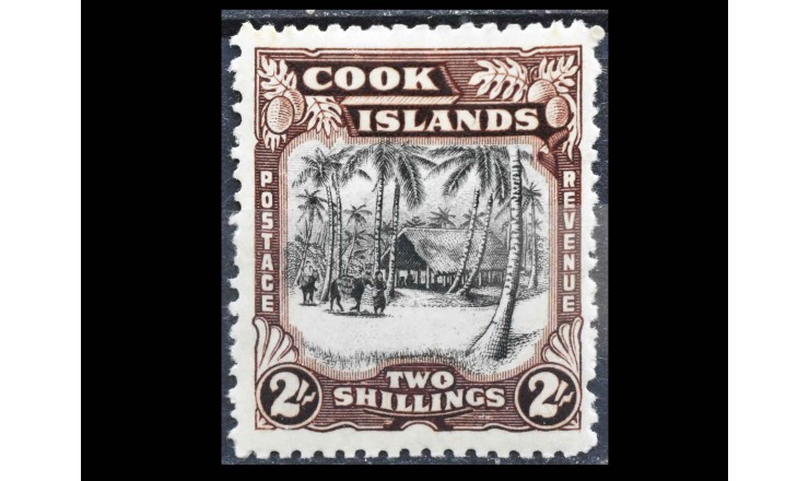 Острова Кука 1944/46 г. "Пейзажи"