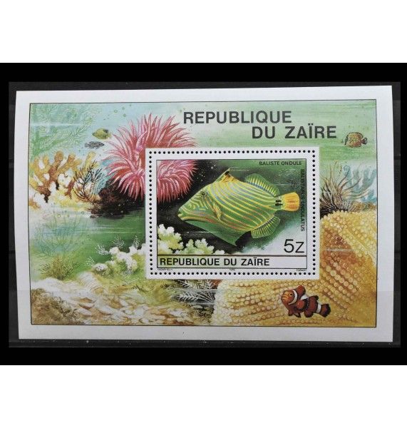 Заир 1980 г. "Тропические рыбы"