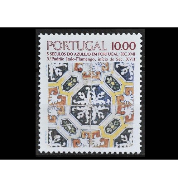 Португалия 1982 г. "500 лет португальскому искусству Азулежу" Португалия 1982 г. "500 лет португальскому искусству Азулежу"