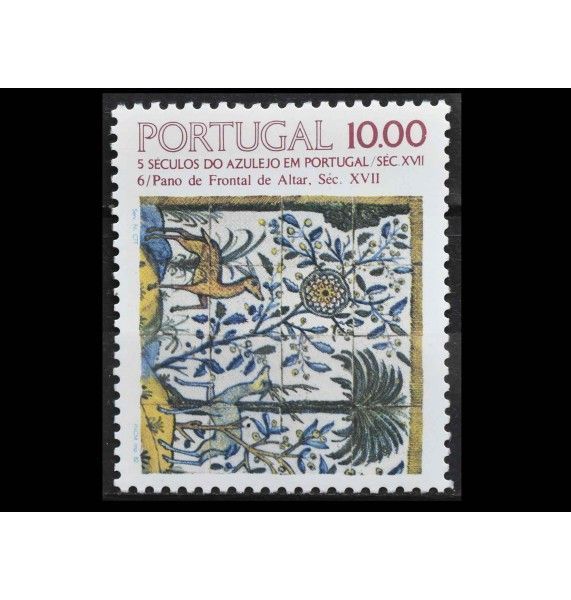 Португалия 1982 г. "500 лет португальскому искусству Азулежу" Португалия 1982 г. "500 лет португальскому искусству Азулежу"