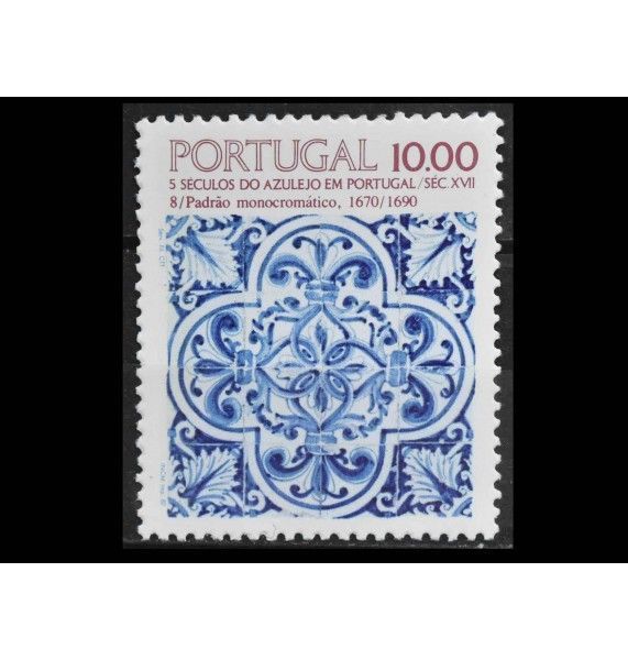 Португалия 1982 г. "500 лет португальскому искусству Азулежу" Португалия 1982 г. "500 лет португальскому искусству Азулежу"