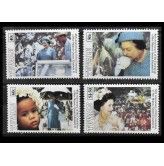 Тувалу 1993 г. "40-я годовщина коронации королевы Елизаветы II" 