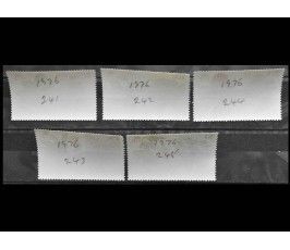 Ангилья 1976 г. "Цветущие деревья"