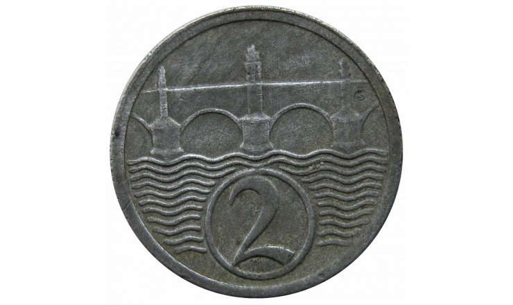 Чехословакия 2 геллера 1923 г. Чехословакия 2 геллера 1923 г.