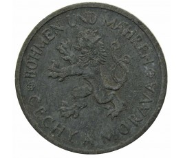 Богемия и Моравия 1 крона 1944 г. Богемия и Моравия 1 крона 1944 г.