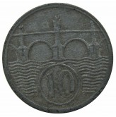 Богемия и Моравия 10 геллеров 1941 г.