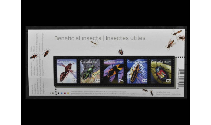 Канада 2010 г. "Полезные насекомые"