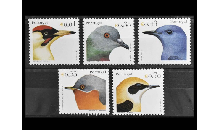 Португалия 2003 г. "Птицы Португалии"