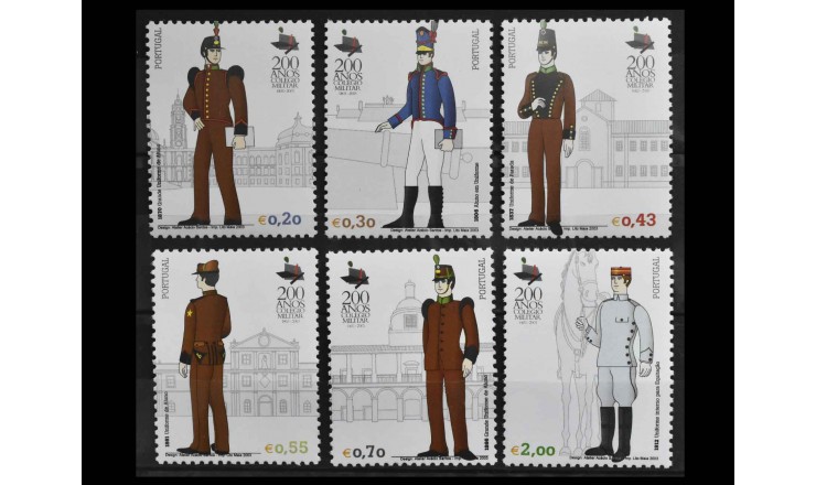 Португалия 2003 г. "200 лет Военному училищу"