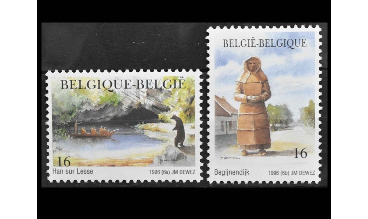 Бельгия 1996 г. "Туризм"