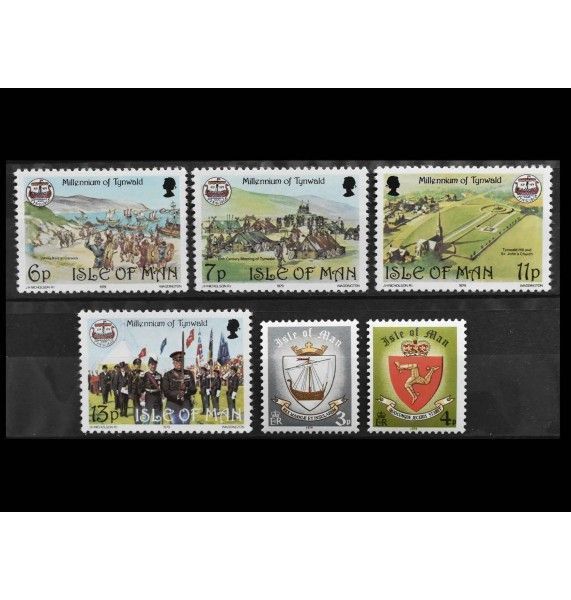 Остров Мэн 1979/1980 г. "1000 лет парламенту Тинвальда" Остров Мэн 1979/1980 г. "1000 лет парламенту Тинвальда"