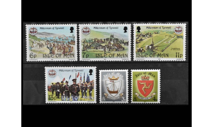 Остров Мэн 1979/1980 г. "1000 лет парламенту Тинвальда" 