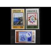 Гибралтар 1977 г. "Международная выставка марок AMPHILEX`77"