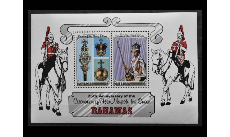 Багамские острова 1978 г. "25 лет коронации королевы Елизаветы II" Багамские острова 1978 г. "25 лет коронации королевы Елизаветы II"