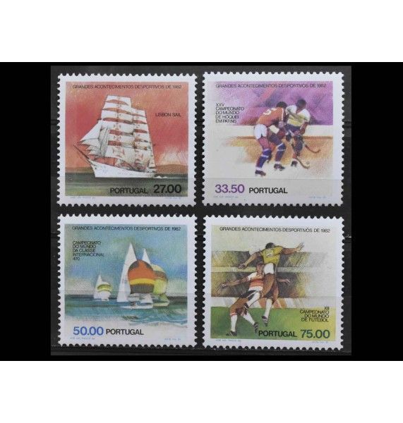 Португалия 1982 г. "Основные спортивные события 1982 года" Португалия 1982 г. "Основные спортивные события 1982 года"