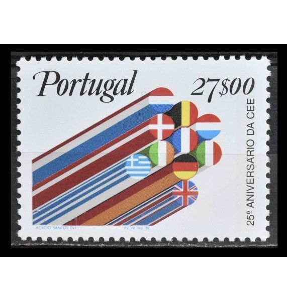 Португалия 1982 г. "25 лет ЕС" Португалия 1982 г. "25 лет ЕС"