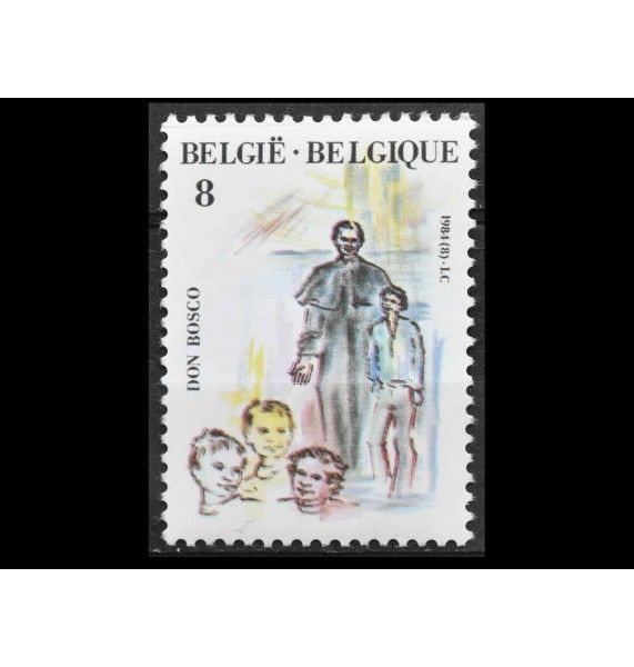 Бельгия 1984 г. "Иоанн Боско и дети"