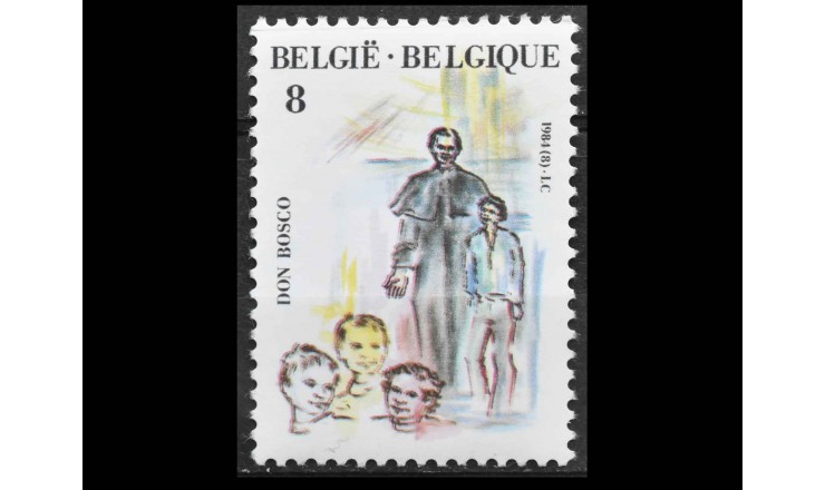 Бельгия 1984 г. "Иоанн Боско и дети"