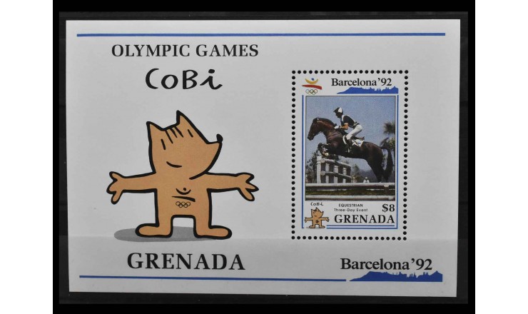 Гренада 1990 г. "Летние Олимпийские игры, Барселона"