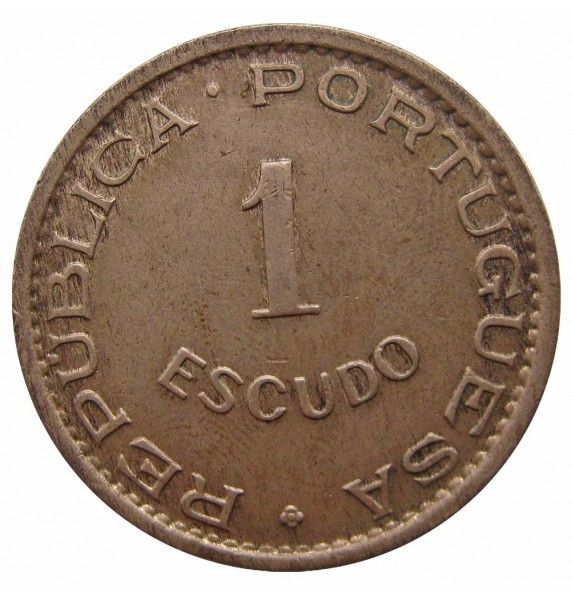 Мозамбик 1 эскудо 1957 г.