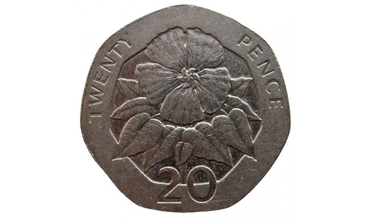 Остров Святой Елены и Вознесения 20 пенсов 2006 г. Остров Святой Елены и Вознесения 20 пенсов 2006 г.