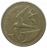 Остров Святой Елены и Вознесения 1 фунт 2015 г.