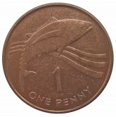 Остров Святой Елены и Вознесения 1 пенни 1997 г.