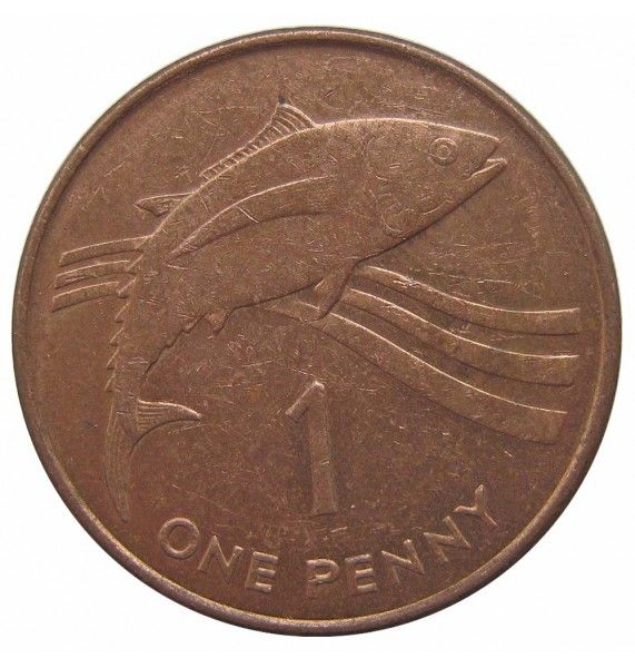 Остров Святой Елены и Вознесения 1 пенни 1997 г.