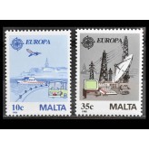 Мальта 1988 г. "Европа: Транспорт и связь"