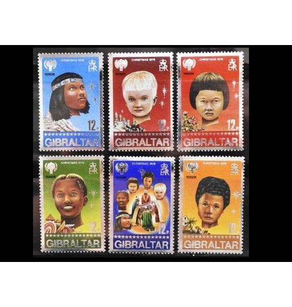 Гибралтар 1979 г. "Международный год ребенка, Рождество" Гибралтар 1979 г. "Международный год ребенка, Рождество"