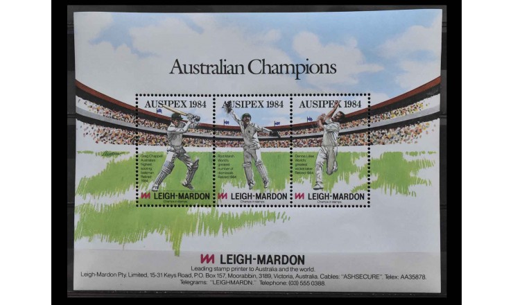 Австралия 1984 г. "Ausipex 84"