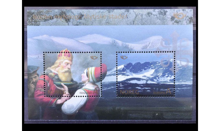 Норвегия 2008 г. "Скандинавская мифология"