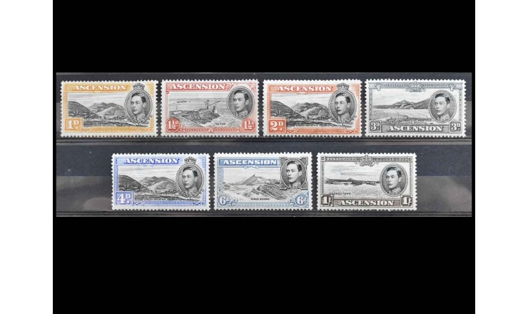 Остров Вознесения 1938 г. "Король Георг VI"