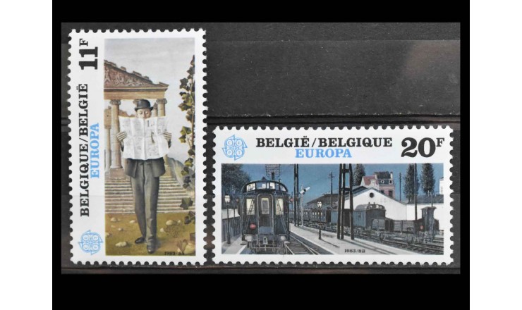 Бельгия 1983 г. "Европа: Великие достижения человечества"