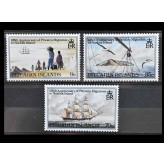 Острова Питкэрн 1981 г. "125-я годовщина переселения на остров Норфолк"