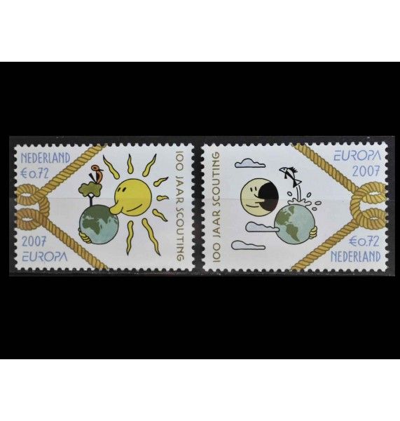 Нидерланды 2007 г. "Европа: Скауты"