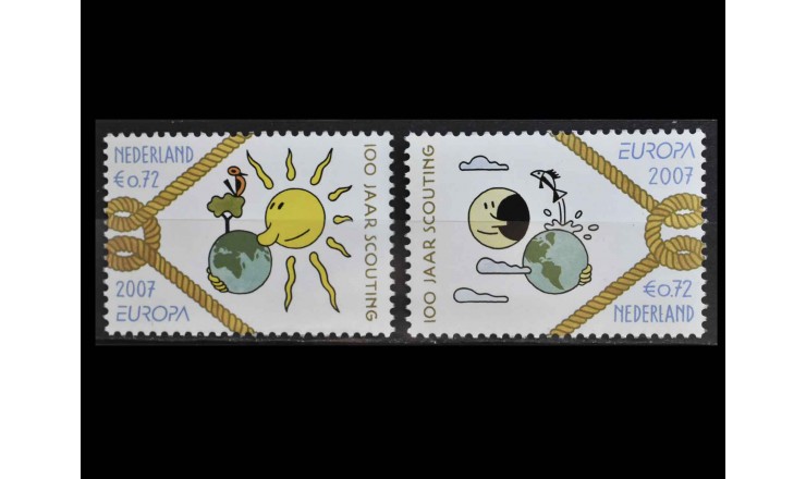 Нидерланды 2007 г. "Европа: Скауты"