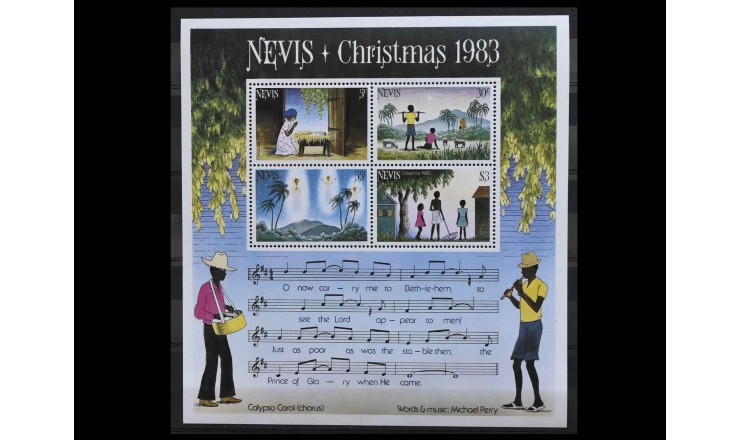 Невис 1983 г. "Рождество"