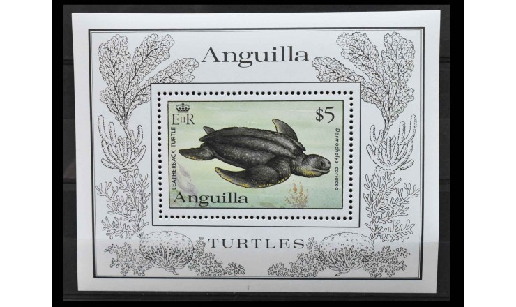 Ангилья 1983 г. "Исчезающие виды: Черепахи"