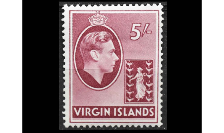 Британские Виргинские острова 1938 г. "Король Георг VI" Британские Виргинские острова 1938 г. "Король Георг VI"