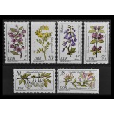 ГДР 1981 г. "Цветы редких деревьев и кустарников"