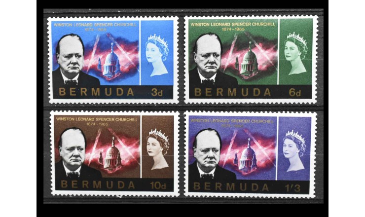 Бермудские Острова 1966 г. "Уинстон Спенсер Черчилль"
