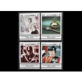 Гамбия 1993 г. "40-я годовщина коронации королевы Елизаветы II"